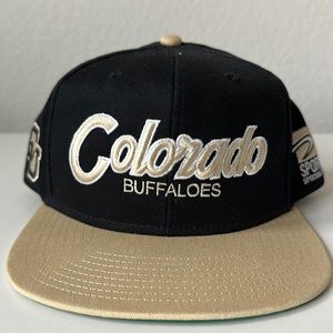 SnapBack Black/Gold University of Colorado Buffaloes hat